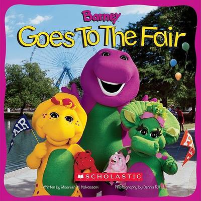 Book cover for Barney Goes to the Fair