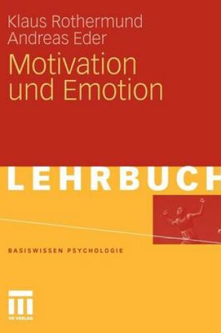 Cover of Motivation und Emotion