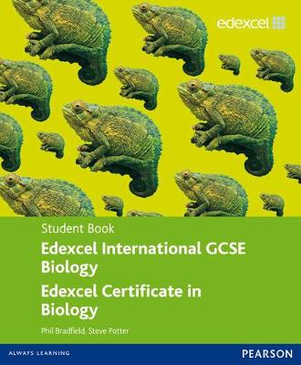 Book cover for Edexcel International GCSE/Certificate Biology Student Book and Revision Guide pack