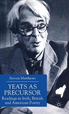 Book cover for Yeats as Precursor