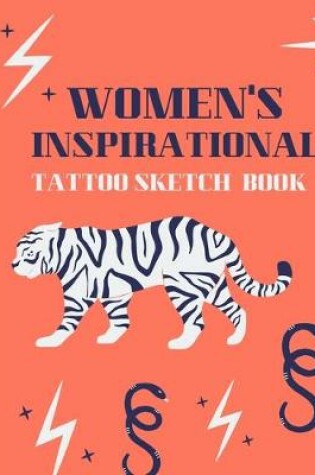 Cover of Women's Inspirational Tattoo Sketch Book