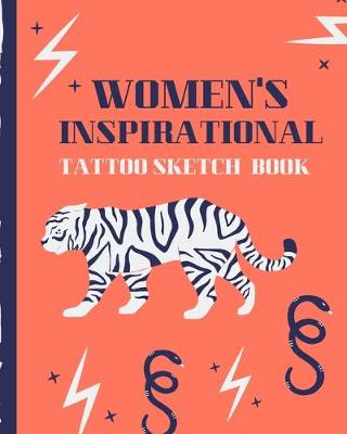 Book cover for Women's Inspirational Tattoo Sketch Book