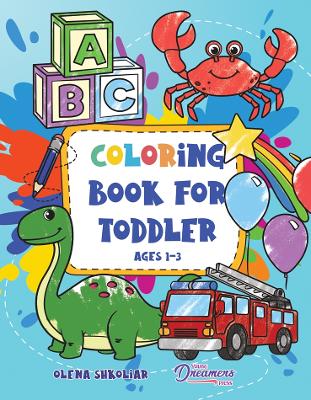 Book cover for Coloring Book for Toddler Ages 1-3