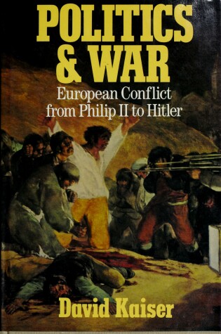 Cover of Politics and War