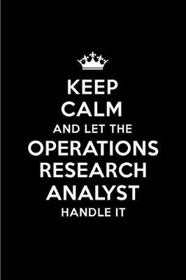 Book cover for Keep Calm and Let the Operations Research Analyst Handle It