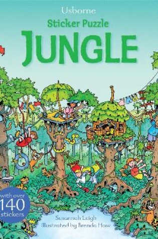 Cover of Sticker Puzzle Jungle