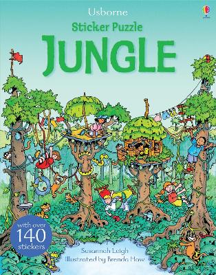 Cover of Sticker Puzzle Jungle