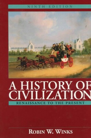 Cover of A History of Civilization