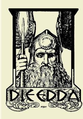 Book cover for Die Edda. Illustrierte Ausgabe.