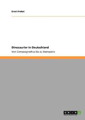 Book cover for Dinosaurier in Deutschland