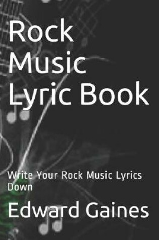 Cover of Rock Music Lyric Book