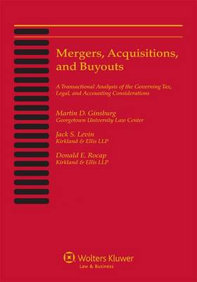 Book cover for Mergers Acquisitions & Buyouts (5 Volumes) 03/2014 W/ Forms CD