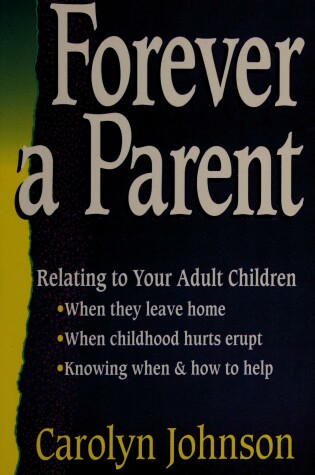 Cover of Forever a Parent