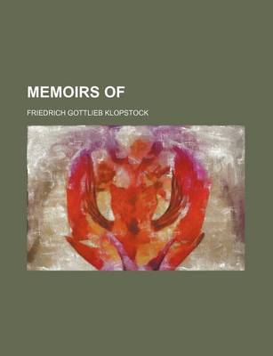 Book cover for Memoirs of