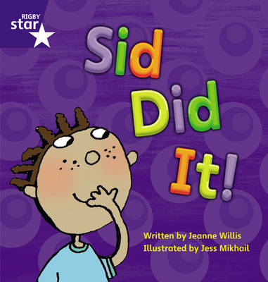 Book cover for Star Phonics: Sid Did It (Phase 2)