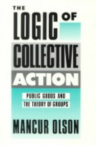 Cover of Logic of Collective Action