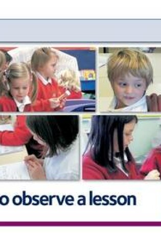 Cover of How to Observe a Lesson