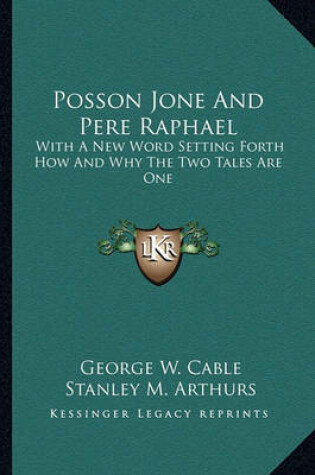 Cover of Posson Jone and Pere Raphael Posson Jone and Pere Raphael