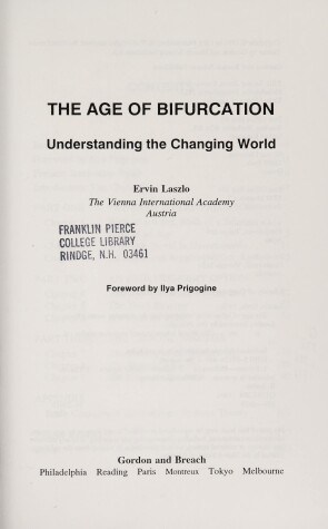 Cover of The Age of Bifurcation