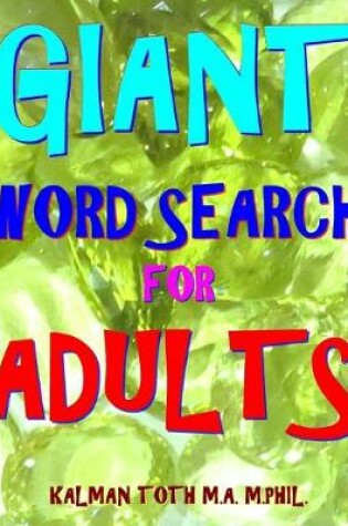 Cover of Giant Word Search for Adults