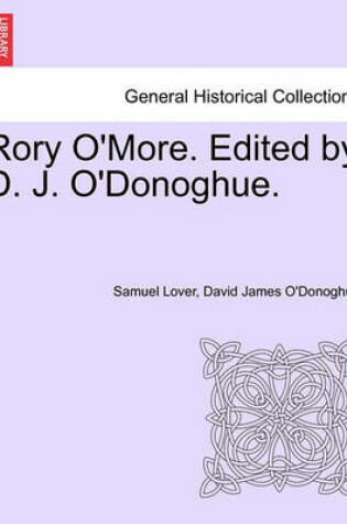 Cover of Rory O'More. Edited by D. J. O'Donoghue.