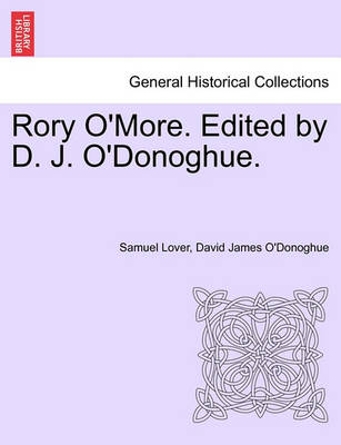 Book cover for Rory O'More. Edited by D. J. O'Donoghue.