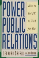 Book cover for POWER PUBLIC RELATIONS HARD