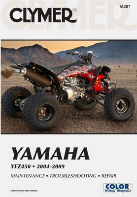 Book cover for Clymer Yamaha YFZ450