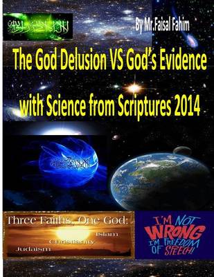 Book cover for The God Delusion Vs God's Evidence with Science from Scriptures 2014