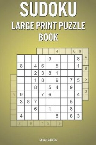 Cover of Sudoku Large Print Puzzle Book