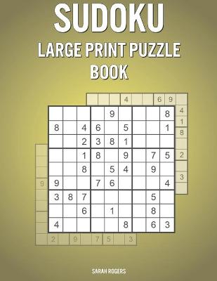 Book cover for Sudoku Large Print Puzzle Book