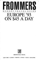Cover of Europe on 45 Dollars a Day