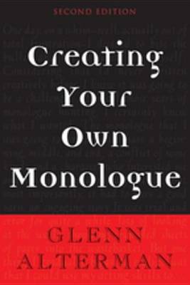 Book cover for Creating Your Own Monologue