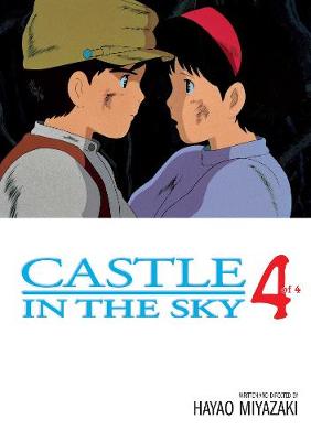 Cover of Castle in the Sky Film Comic, Vol. 4