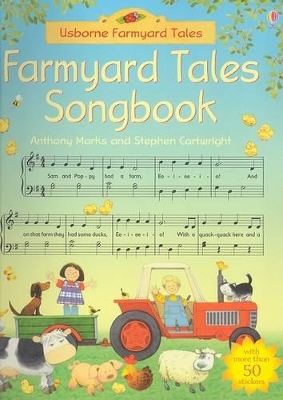 Book cover for The Usborne Farmyard Tales Songbook