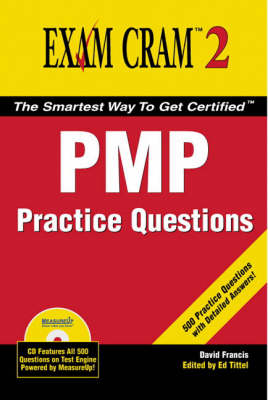 Book cover for PMP Practice Questions Exam Cram 2