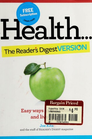 Cover of Health: The Reader's Digest Version