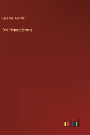 Cover of Der Hypnotismus