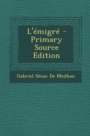 Cover of L'Emigre