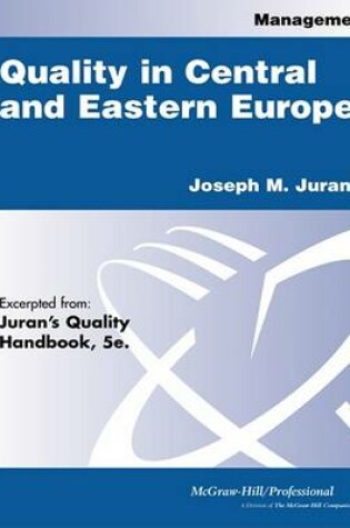 Cover of Quality in Central and Eastern Europe
