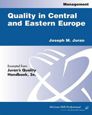 Book cover for Quality in Central and Eastern Europe