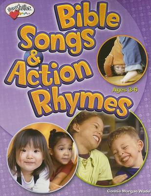 Book cover for Bible Songs & Action Rhymes (Ages 3-6)