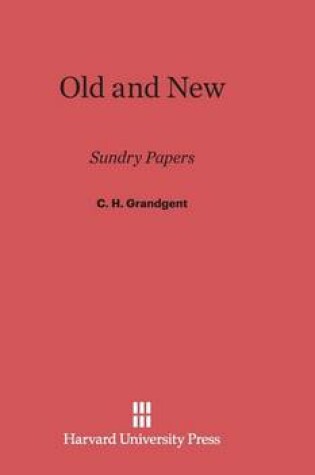 Cover of Old and New