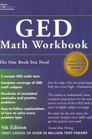 Cover of Ged Math Workbook, 5/E