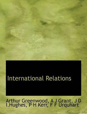 Book cover for International Relations