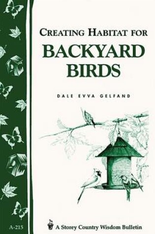 Cover of Creating Habitat for Backyard Birds