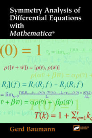 Cover of Symmetry Analysis of Differential Equations with Mathematica (R)