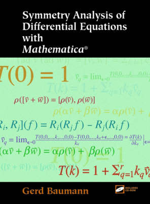 Book cover for Symmetry Analysis of Differential Equations with Mathematica (R)