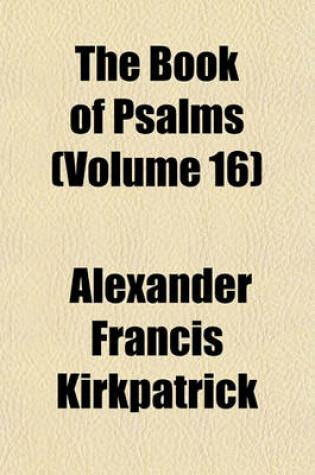 Cover of The Book of Psalms Volume 16