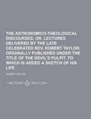 Book cover for The Astronomico-Theological Discourses